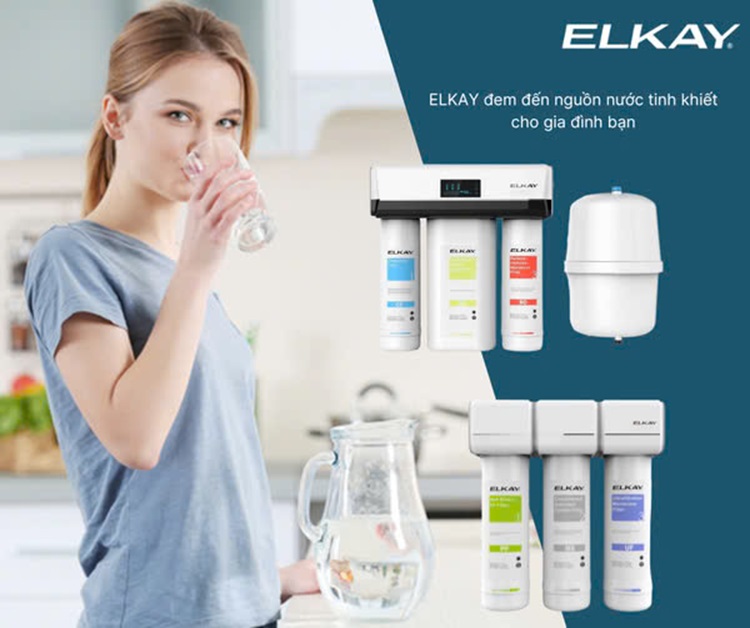 ELKAY mang đến nguồn nước tinh khiết cho gia đình bạn