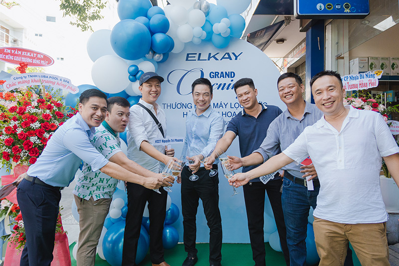 khai trương showroom máy lọc nước Elkay tại Đà Nẵng